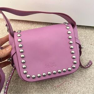 NWT COACH calf leather mini crossbody bag purse